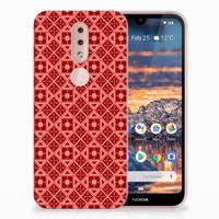 Nokia 4.2 | TPU bumper | Batik Rood