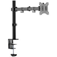 Digitus DA-90399 Monitor-tafelbeugel 1-voudig 33,0 cm (13) - 81,3 cm (32) Zwart, Zwart (mat) Draaibaar, In hoogte verstelbaar, Kantelbaar, Kantelbaar en