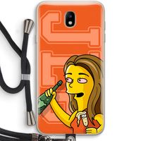 Jamie Lee Simpson: Samsung Galaxy J7 (2017) Transparant Hoesje met koord