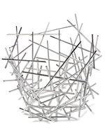 Alessi panier Blow'up - Argent