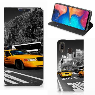 Samsung Galaxy A30 | Book Cover | New York Taxi