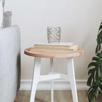 Tafelblad rond Ø30x1,5 cm massief beukenhout