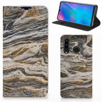 Huawei P30 Lite New Edition Standcase Steen - thumbnail