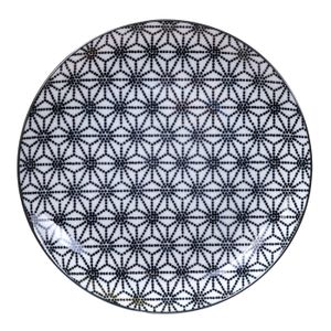 Ontbijtbord Star - Tokyo Design Studio - Nippon Black - 20.6 x 2.2 cm