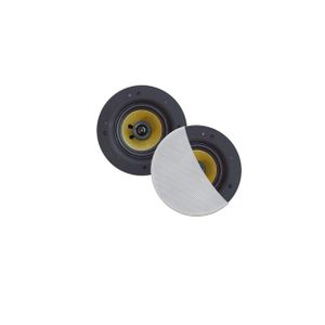Aquasound Rumba rumba speakerset - 45w (0 - 5" tweeter) - wit - rond 120 mm - diepte 55 mm - randloos - ipx4 spkrumba-w