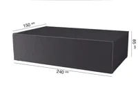 AeroCover tuintafelsethoes 240x150x85cm