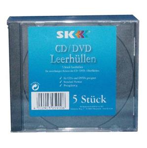 SK CD/DVD 5 Pack Jewelcase