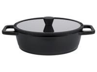 LIVARNO home Aluminium serveerpan Ø 28 cm (Zwart)