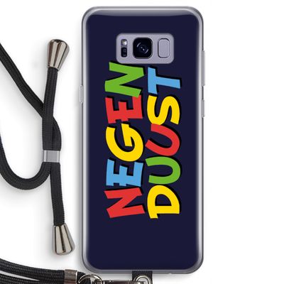 90's One: Samsung Galaxy S8 Transparant Hoesje met koord