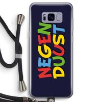 90's One: Samsung Galaxy S8 Transparant Hoesje met koord