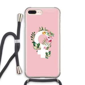 Venus: iPhone 7 PLUS Transparant Hoesje met koord