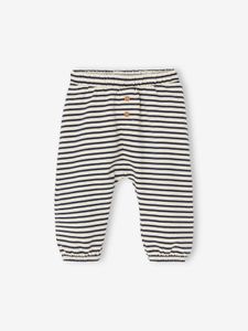 Molton babybroek nachtblauw