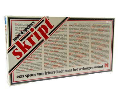 Skript spel voor 4 spelers