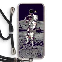 Spaceman: Samsung Galaxy J4 Plus Transparant Hoesje met koord - thumbnail