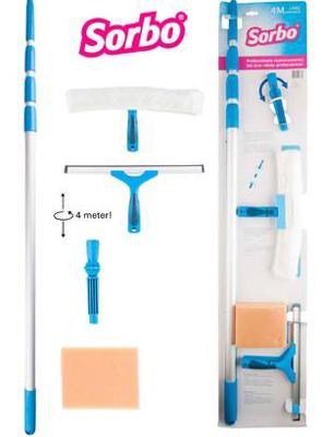 Raamwasser prof 5-delig incl. tel.steel