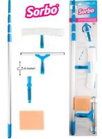 Raamwasser prof 5-delig incl. tel.steel