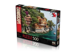 Seaside Villas near Portofino Puzzel 500 Stukjes