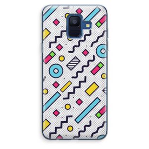 8-bit N°8: Samsung Galaxy A6 (2018) Transparant Hoesje