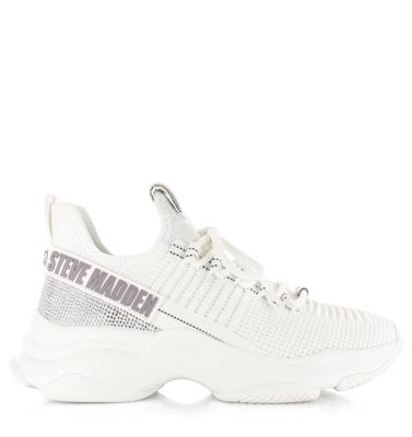 Steve Madden - Maxilla-R E sneaker white Textiel Dames