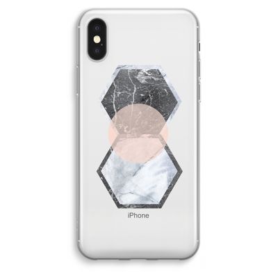 Creatieve toets: iPhone XS Max Transparant Hoesje