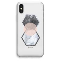 Creatieve toets: iPhone XS Max Transparant Hoesje