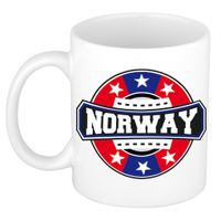 Norway / Noorwegen embleem mok / beker 300 ml - thumbnail