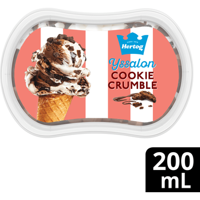 Hertog IJssalon Mini IJs Cookie Crumble 200 ml bij Jumbo