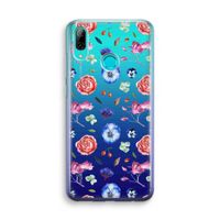 Bloemetjes: Huawei P Smart (2019) Transparant Hoesje
