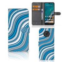 Nokia G50 | Telefoon Hoesje | Waves Blue Nokia G50 | Telefoon Hoesje | Waves Blue