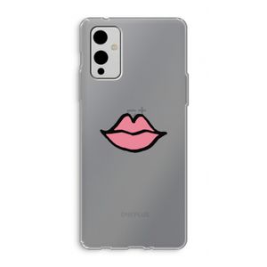 Kusje: OnePlus 9 Transparant Hoesje