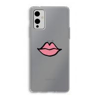 Kusje: OnePlus 9 Transparant Hoesje