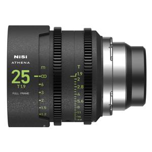 NiSi 25mm T1.9 (PL-mount) ATHENA PRIME full frame cinema lens