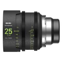 NiSi 25mm T1.9 (PL-mount) ATHENA PRIME full frame cinema lens