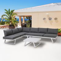 Artistiq Living Loungeset Shannan - Wit