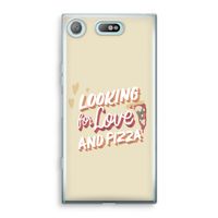 Pizza is the answer: Sony Xperia XZ1 Compact Transparant Hoesje