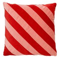 Dutch Decor Pebbe sierkussen 45x45 cm - Aurora Red