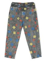 Bobo Choses pantalon Crazy Bicy en coton - Gris - thumbnail