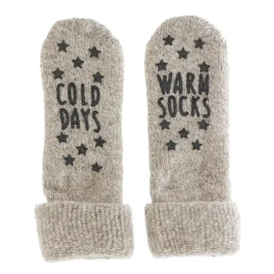 Homesocks huis sokken met antislip - Antislip sokken met extra grip - Siliconen - Wollen winter sokken