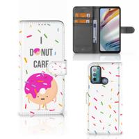 Motorola Moto G60 | Book Cover | Donut Roze