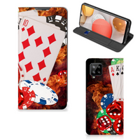 Samsung Galaxy A42 Hippe Standcase Casino - thumbnail