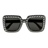 Boland Partybril bling bling zwart