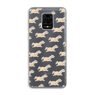 Ponys: Xiaomi Redmi Note 9 Pro Transparant Hoesje