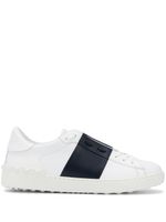 Valentino Garavani baskets Open en cuir - Blanc