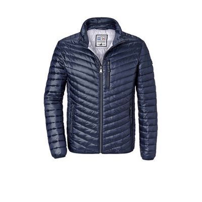 Jan Vanderstorm licht gewatteerd jack Plus Size DANKRAD donkerblauw Jan Vanderstorm licht gewatteerd jack Plus Size DANKRAD donkerblauw