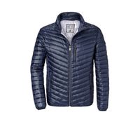 Jan Vanderstorm licht gewatteerd jack Plus Size DANKRAD donkerblauw - thumbnail