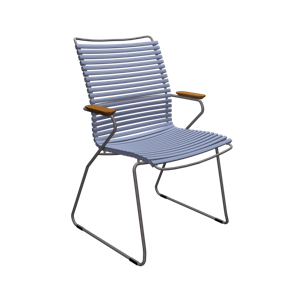 Houe Click Dining Tall tuinstoel Pigeon Blue