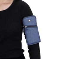 Multifunctionele universele dunne sport arm tas telefoon tas Wrist Pack met oortelefoon gat voor 6 5 inch of onder smartphones arm grootte: 22-38cm (