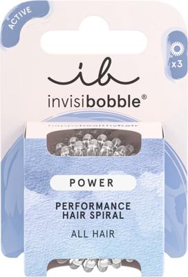 Invisibobble Accessoire Power The Strong Grip Hair Ring Crystal Clear 3Stuks Invisibobble Accessoire Power The Strong Grip Hair Ring Crystal Clear 3Stuks