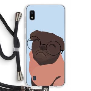 Ludo: Samsung Galaxy A10 Transparant Hoesje met koord