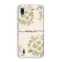 Daisies: Samsung Galaxy A10 Transparant Hoesje